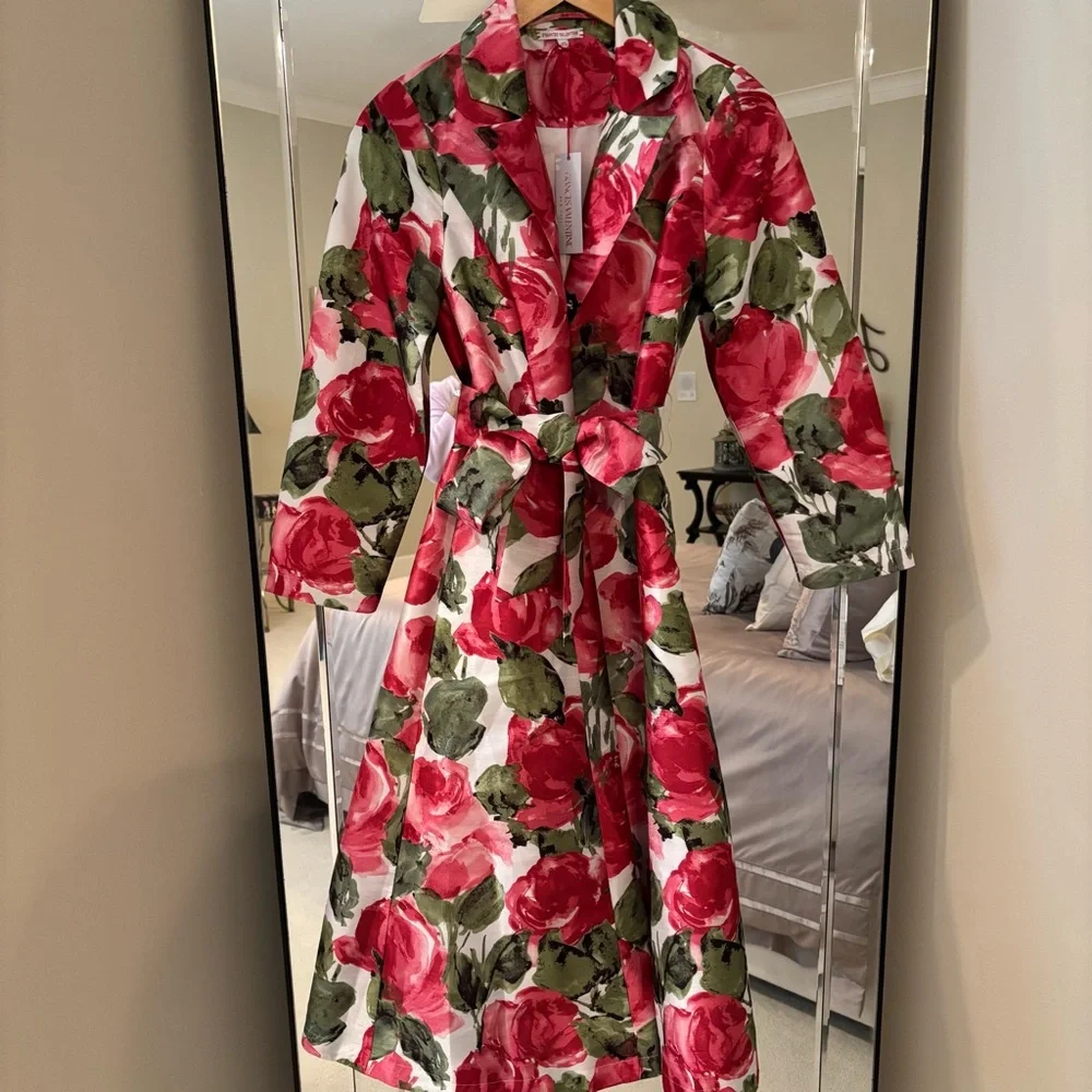 Frances Valentine Lucille Wrap Dress NWT size XS - Picture 2 of 11